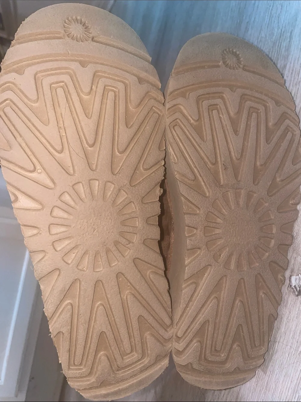 Cozy Faux Suede Ruffle Cuff Boots | Women’s Size 8